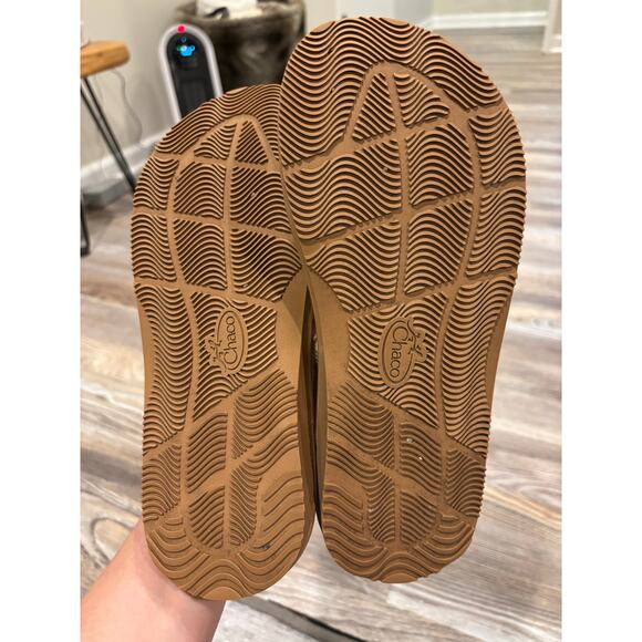 Chaco Classic Flip Flop Tan Size Mens 7 Womens Size 8.5 - Picture 5 of 5